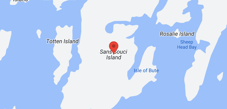 map of PCL 304 SANS SOUCI ISLAND ISLAND